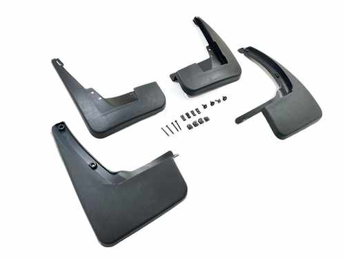 Бризковики Mercedes GL X164 2006-2012 з порогами, (4шт.)