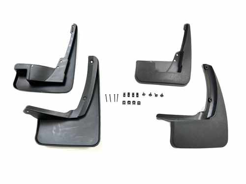 Бризковики Mercedes GL X164 2006-2012 з порогами, (4шт.)