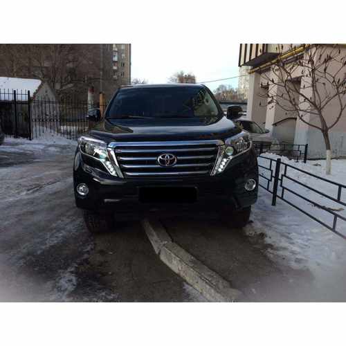 Решітка радіатора чорна для Toyota Land Cruiser Prado 150 2013-2017