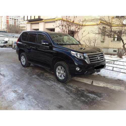 Решітка радіатора чорна для Toyota Land Cruiser Prado 150 2013-2017