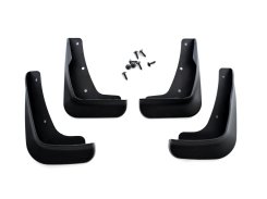 Бризковики Mitsubishi Lancer X 2007-2011 під поріг (4шт.)