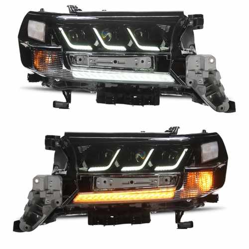 Передні фари Full LED стиль Lexus для Toyota Land Cruiser 200 2016