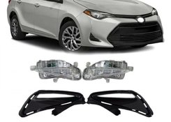 Протитуманні фари Toyota Corolla USA L LE 2017-2018 (настановний комплект)