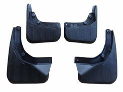 Бризковики Mercedes Benz GLK X204 2008-2015 комплект 4 шт. без порогу