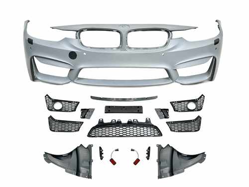 Передній бампер M3 стиль BMW 3 Series F30 F31 2012-2018