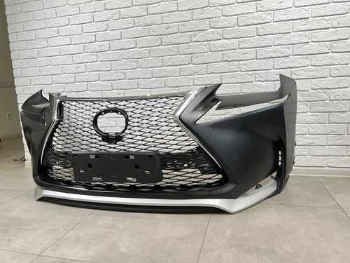 Бампер передній F-Sport Lexus NX 2014-2016 (бампер, спідниця, решітка, хром)