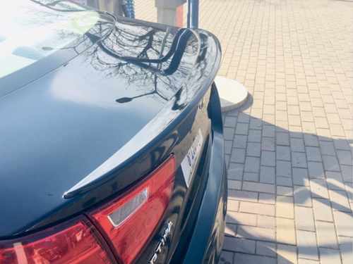 Спойлер ліп на багажник Kia Optima 2014-2015 ABS пластик під фарбування