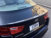 Спойлер ліп на багажник Kia Optima 2014-2015 ABS пластик під фарбування
