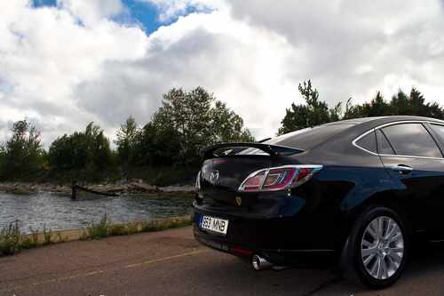 Спойлер на багажник Mazda 6 2008-2012 ABS пластик під фарбування