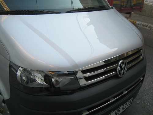 Хром молдінг на капот Volkswagen T5 GP 2010-2015 (нержавіюча сталь)