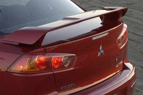 Спойлер на багажник Lancer X 2007-2015 ABS пластик під фарбування