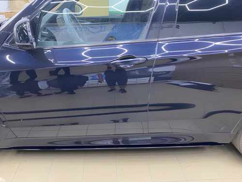 Леза під пороги M-Performance BMW X5 F15 2шт. чорний глянець