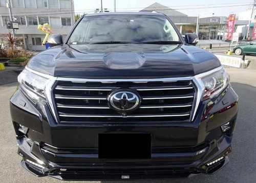 Решітка бампера Toyota Land Cruiser Prado 150 2017-2022 дизайн Double Eight