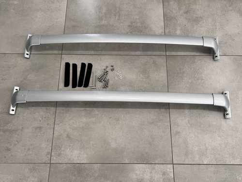 Поперечки на рейлінги Infiniti JX35/QX60 2012-2016 алюміній 2шт. колір срібло