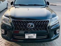 Решітка радіатора TRD BLACK Lexus LX 570 рестайлінг 2012-2015
