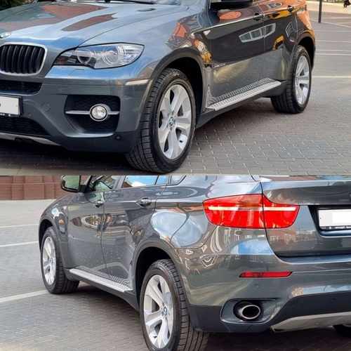 Задні бризковики BMW X6 E71 07-13 / F16 14-18, комплект 2шт.