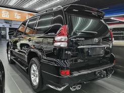 Обвес юбка заднего бампера Toyota Land Cruiser Prado 120 2003-2009