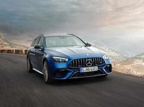 Передній бампер у стилі C63 AMG для Mercedes-Benz C-class W206 2021-