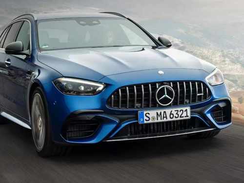 Передній бампер у стилі C63 AMG для Mercedes-Benz C-class W206 2021-