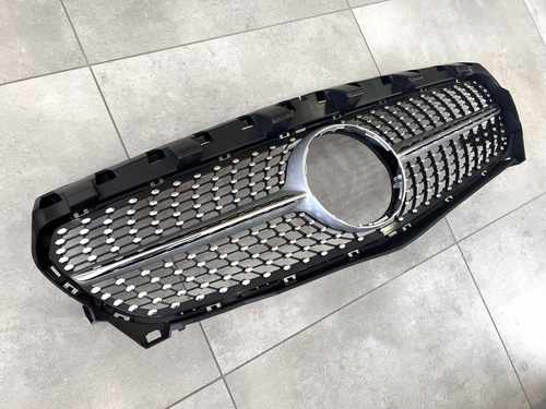 Решітка радіатора Diamond Silver для Mercedes CLA-Class W117 2013-2015