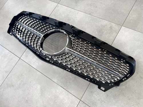 Решітка радіатора Diamond Silver для Mercedes CLA-Class W117 2013-2015