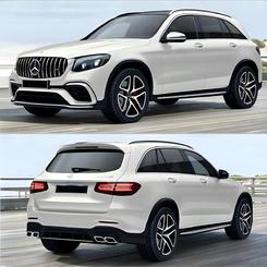 Комплект обвісу GLC63 AMG Mercedes - Benz GLC class X253 2015-2019