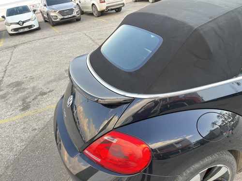 Спойлер багажника Volkswagen Beetle A5 2011-2019 ABS пластик, колір чорний глянець