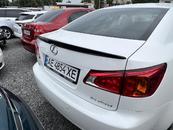 Спойлер лип багажника Lexus IS 2005-2012 ABS пластик, колір чорний глянець