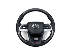 Руль в сборе под карбон Toyota Land Cruiser 200 / Prado 150 в стиле LC 300 GR