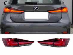 Задні ліхтарі рестайлінг 2018+ для Lexus CT 2010-2021, комплект 4шт (для 2010-2017 підходять тільки з накладкою багажника рестайлінг)