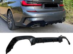 Дифузор накладка заднього бампера Competition BMW 3 series G20 2018-2022