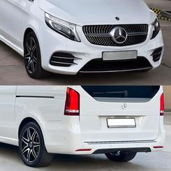 Обвіс AMG Diamond (передній / задній бампер) Mercedes V Class Vito Metris W447 2014-2023