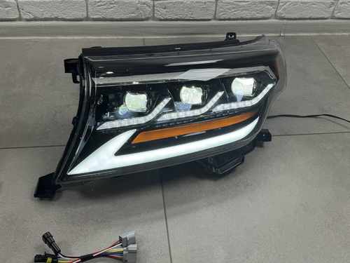 Фари Full LED 3 лінзи Toyota Land Cruiser 200 2007-2015