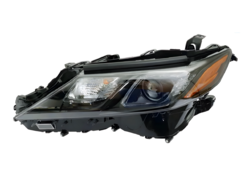 Led ліва фара рестайлінг Toyota Camry 70 LE / SE USA 2021-2024 з жовтим габаритом