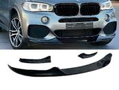 Обвіс переднього бампера M-Perfomance для BMW X5 F15 2013-2018 ЧОРНИЙ ГЛЯНЕЦЬ