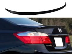 Спойлер ліп багажника Honda Accord CL 9 2013-2017 ABS пластик, черний глянець