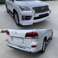 Комплект обвісу F-SPORT для Lexus LX 570 рестайлінг 2012+, колір білий