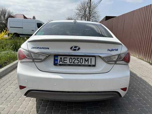 Спойлер ліп Hyundai Sonata YF 2010-2015 ABS пластик під фарбування