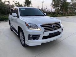 Передня спідниця F-Sport для LX570 2012-2015 колір білий