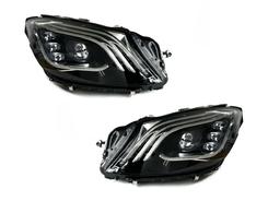 Фари Full LED рестайлінг 2018+ для Mercedes S-Class w222 2013-2017 2шт. комплектні з блоками