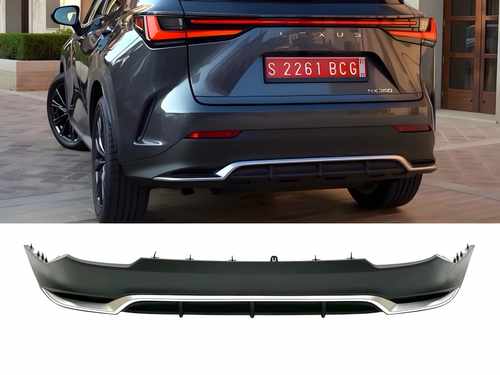 Спідниця заднього бампера F-Sport Lexus NX 2022+