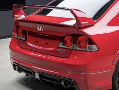 Спойлер високий Mugen RR Honda Civic 4D 2007-2011 ABS пластик под покраску