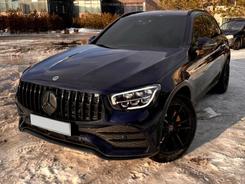 Решітка радіатора GT BLACK ДЛЯ AMG  Mercedes AMG GLC-Class X253 / C253 2020-2023