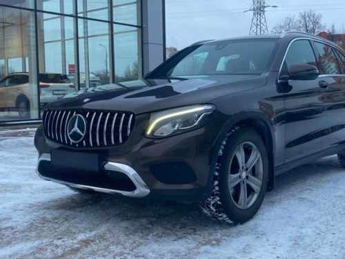 Решітка радіатора GT CHROME Mercedes GLC-Class X253 / C253 2015-2019