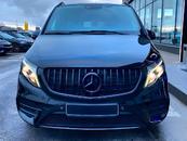 Решітка радіатора GT BLACK Mercedes Benz V-class W447 2014-2019 ДЛЯ AMG І ЗВИЧАЙНОГО