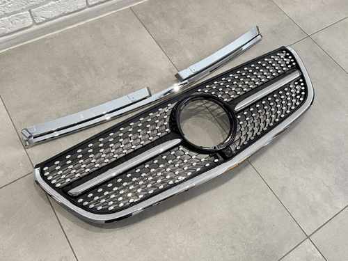 Решітка радіатора DIAMOND BLACK Mercedes Benz Vito W447 2014-2019