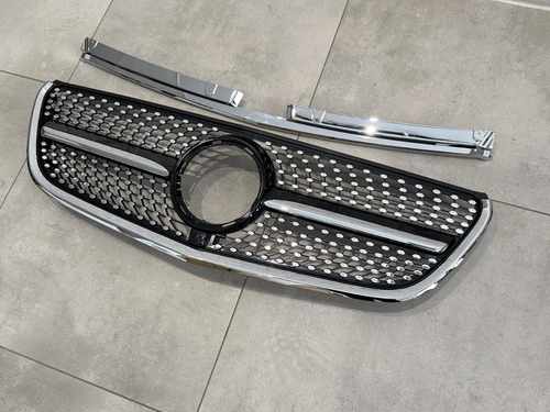 Решітка радіатора DIAMOND BLACK Mercedes Benz Vito W447 2014-2019