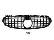 Решітка радіатора GT BLACK Mercedes E-Class W213 2020-2023 ЗВИЧАЙНИЙ НЕ AMG