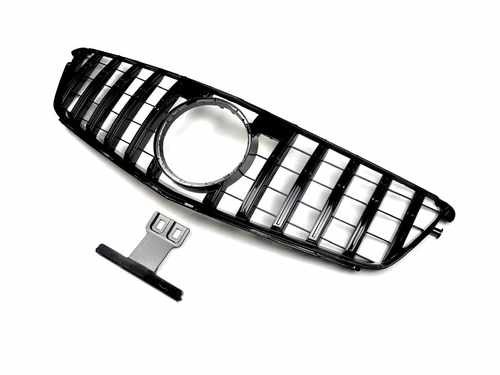 Решітка радіатора GT BLACK Mercedes C-Class W204 2007-2014