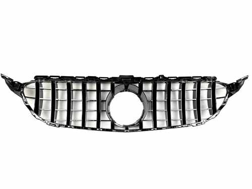 Решітка радіатора GT BLACK Mercedes C-Class W205 2014-2018